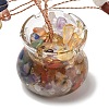 Natural Mixed Stone Chips Tree of Life Decorations DJEW-Z007-02Q-3