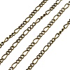 Iron Handmade Chains Figaro Chains Mother-Son Chains CHSM029Y-AB-1