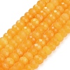 Faceted Dyed Natural White Jade Beads Strands GG-CBAE966-01A-C-3