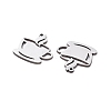 201 Stainless Steel Charms X-STAS-V001-03-2