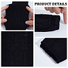 1 Pair Acrylic Fibers Long Mesh Lace Gloves AJEW-CN0006-67B-5