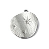 304 Stainless Steel Pendant Rhinestone Settings STAS-L022-443P-1