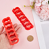 2Pcs ABS Plastic Cookies Moulds DIY-GF0010-24-3