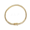 Brass Micro Pave Clear Cubic Zirconia Bracelets for Women BJEW-M047-03G-5