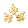 Ion Plating(IP) 304 Stainless Steel Charms STAS-G227-08G-1
