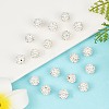 Czech Glass Rhinestones Beads RB-E482-8mm-001-5