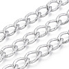 Aluminium Textured Curb Chains CHA-T001-45S-3