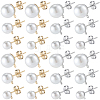 304 Stainless Steel Stud Earring Findings EJEW-SP0001-17G-1