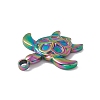 Ion Plating(IP) 304 Stainless Steel Pendants STAS-E169-09M-3