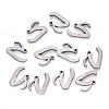 Tarnish Resistant 201 Stainless Steel Charms STAS-R105-V-2