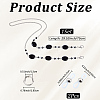 Acrylic Oval Beads Eyeglass Chains AJEW-CN0006-71B-2