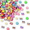 200Pcs 2 Styles Handmade Polymer Clay Beads CLAY-CJ0002-04-1