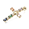 Easter Brass Pave Cubic Zirconia Pendants CU-E002-01F-G04-2