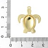 Brass Enamel Pendants KK-P290-13G-3