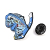 Diving Mask Enamel Brooches JEWB-I063-01EB-02-3