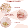 44Pcs 11 Style Rack Plating Alloy Pendants FIND-HS0001-78-4