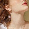 16Pcs 8 Styles Printed Acrylic Pendants OACR-SZ0001-40-5