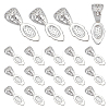 20Pcs Rack Plating Brass Pinch Bails KK-HY0004-21P-1