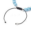 Acrylic & Alloy Beads Braided Bead Bracelets BJEW-JB13095-5