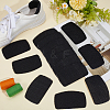 10 Pairs Polyester Self-Adhesive Shoe Hole Repair Patch FIND-CY0002-07A-4