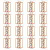 16 Sets Zinc Alloy Rhinestone Bikini Clips FIND-FH0009-98RG-1