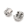 304 Stainless Steel European Style Clasps STAS-M112-04P-04-3