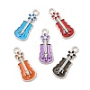 Alloy Enamel Pendants PALLOY-I217-14P-1