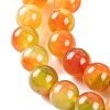 Natural Malaysia Jade Beads Strands G-A146-8mm-C14-5