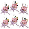 Silk Cloth Imitation Peony Corsages AJEW-WH0285-81B-1