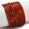 Dyed Natural White Jade Beads Strands G-P600-B07-01A-1