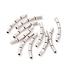 925 Sterling Silver Tube Beads STER-D036-26AS-03-3