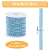   30M 6 Colors Polyester Centipede Braid Lace Trim OCOR-PH0002-24-2