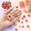 DIY Glass & Resin & Alloy Enamel European Beads Jewelry Making Finding Kit DIY-YW0009-01-5