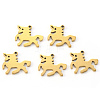 PVD Vacuum Plating 304 Stainless Steel Charms STAS-N092-94G-1