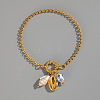 Ocean Style 304 Stainless Steel Charm Bracelets MV5180-4