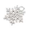 Christmas Brass Charms KK-CBA0565-08P-2