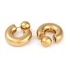 304 Stainless Steel Stud Earrings EJEW-D282-02G-01-2