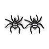 Halloween Rack Plating Alloy Enamel Pandants X-PALLOY-O109-56EB-2