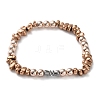 Electroplated Non-magnetic Hematite Bracelets BJEW-G728-05-2