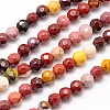 Natural Mookaite Beads Strands G-G545-23-1