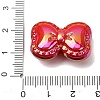 UV Plating Opaque Acrylic Beads AC-CBA759A-01A-3