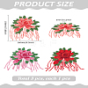 3Pcs 3 Colors Computerized Embroidery Cloth Patches PATC-LP0001-16-2