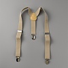 Adjustable Polyester Y-Shaped Heavy Duty Suspenders AJEW-WH0307-23C-1