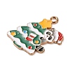 Alloy Enamel Pendants ENAM-B030-02G-02-2