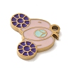 Christmas Themes 304 Stainless Steel Enamel Charms LS-STAS-K312-04H-G-2