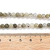 Natural Labradorite Bead Strands G-O155-05B-4mm-7