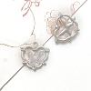 Butterfly Platinum Alloy Pendants PW-WGA9A20-14-1