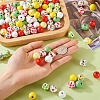 140Pcs 10 Styles Natural Wooden Beads Set WOOD-TA0001-76-7