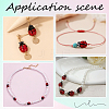 60Pcs Handmade Lampwork Beads Strands LAMP-LT0001-02-7