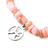 Constellation Non-Tarnish 304 Stainless Steel Charms Bracelets BJEW-JB12480-04-3